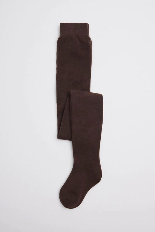 Picture of 36981 - BOYS/GIRLS BROWN THERMAL KIDS TIGHTS